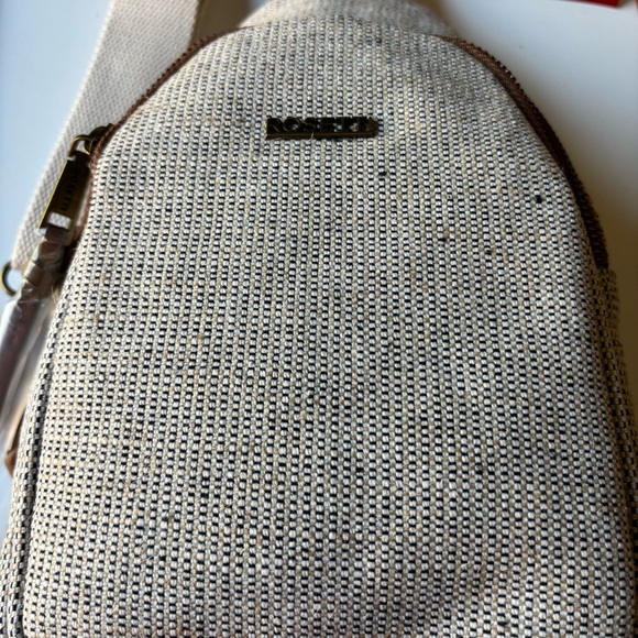 Rosetti Cream and Brown Sling Bag - Picture 2 of 13